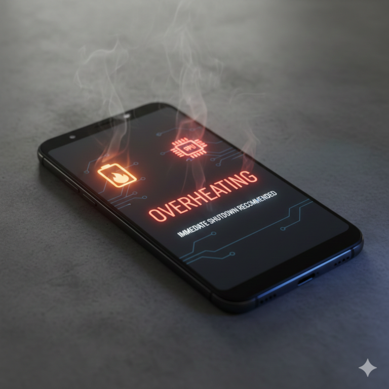 Android phone overheating problem and fix