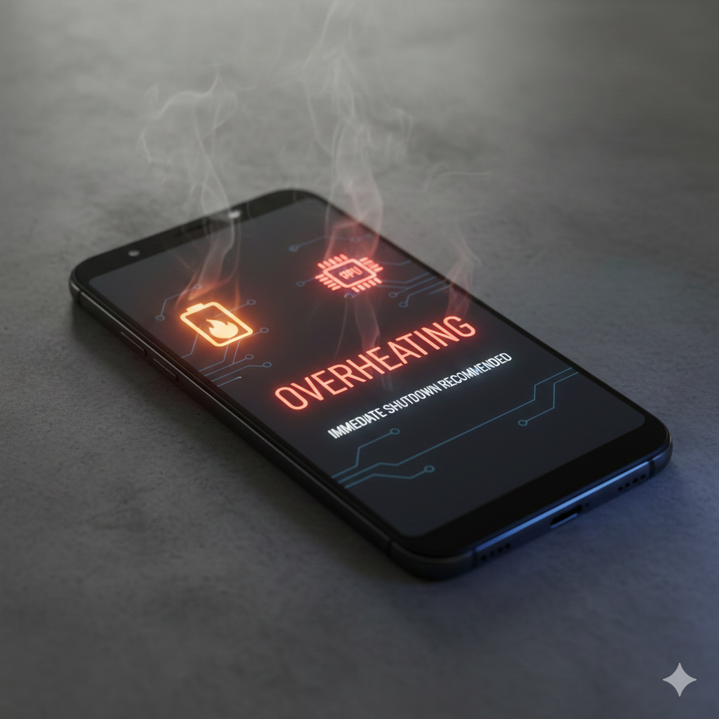 Android phone overheating problem and fix
