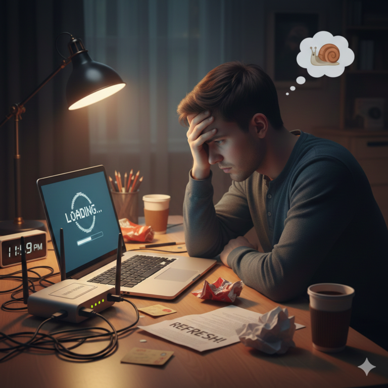 Why is my internet so slow