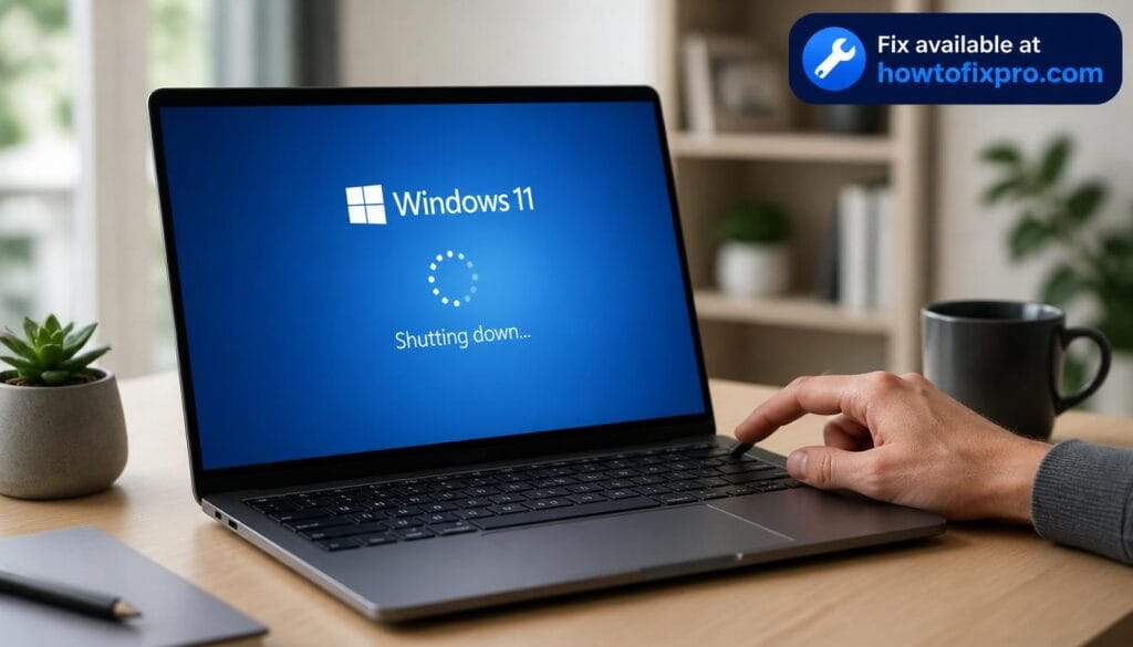 Windows 11 won't shut down