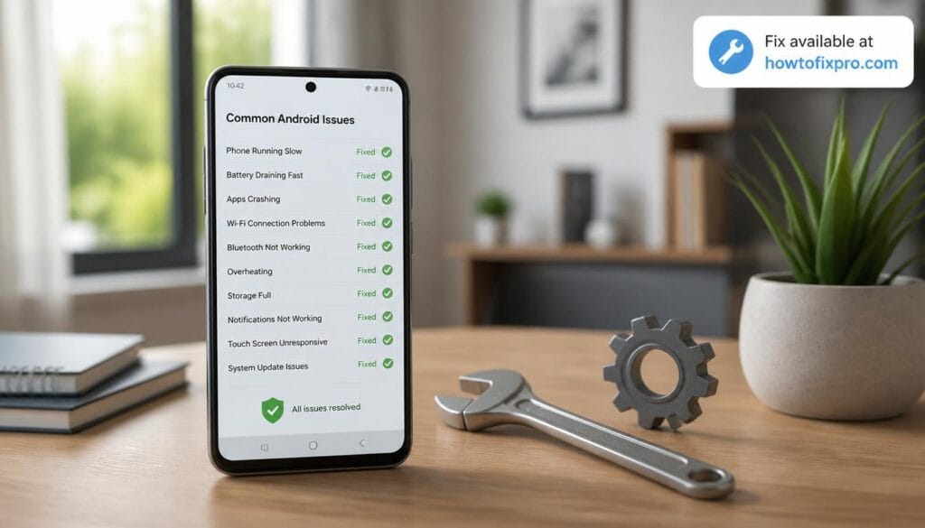 Android problems and fixes