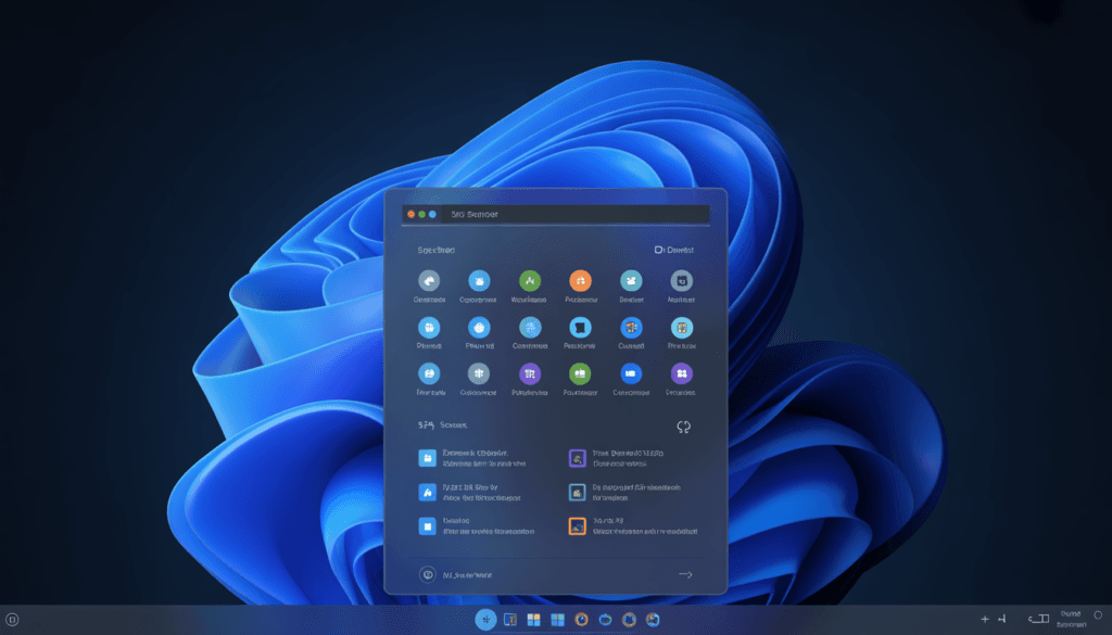 Windows 11 Start menu not working problem shown on computer screen