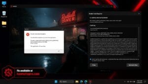 DirectX unhandled exception error message on game crash screen