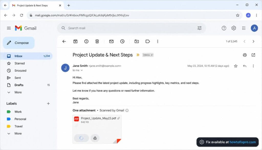 Fix Gmail attachments not downloading with these step-by-step browser and account troubleshooting methods
