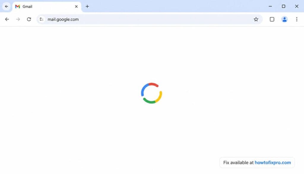 Fix Gmail not loading on Chrome with step-by-step troubleshooting methods