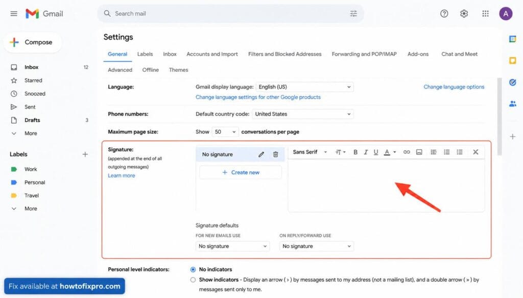 Fix Gmail signature not showing with these step-by-step browser and account troubleshooting methods