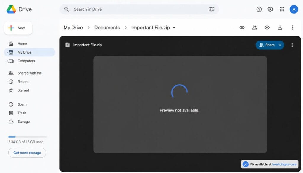 Fix Google Drive preview not loading error with these step-by-step troubleshooting methods for desktop and mobile
