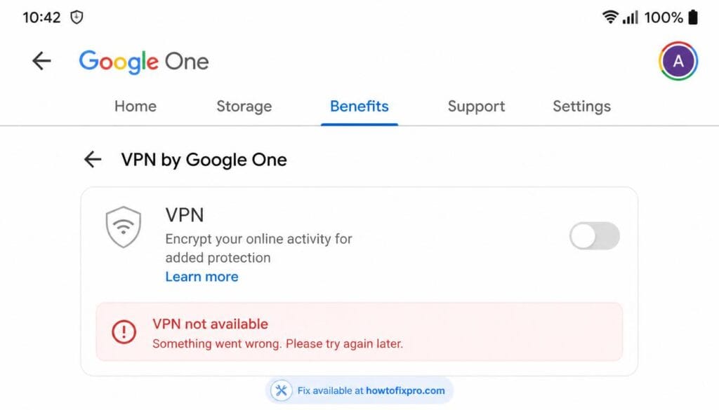 Fix Google One VPN not working with these step-by-step troubleshooting methods for Android, iPhone, and desktop