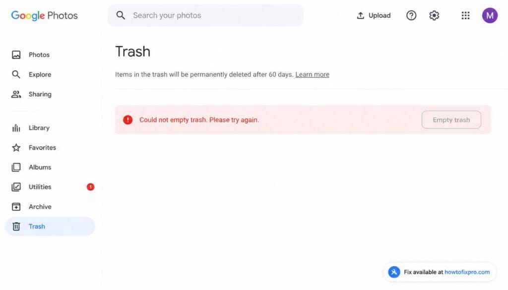 Fix Google Photos trash not emptying with these step-by-step troubleshooting methods for Android, iPhone, and web