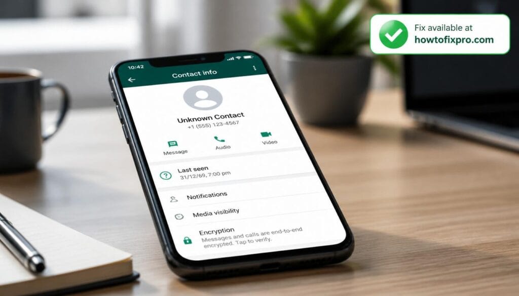 WhatsApp last seen not updating