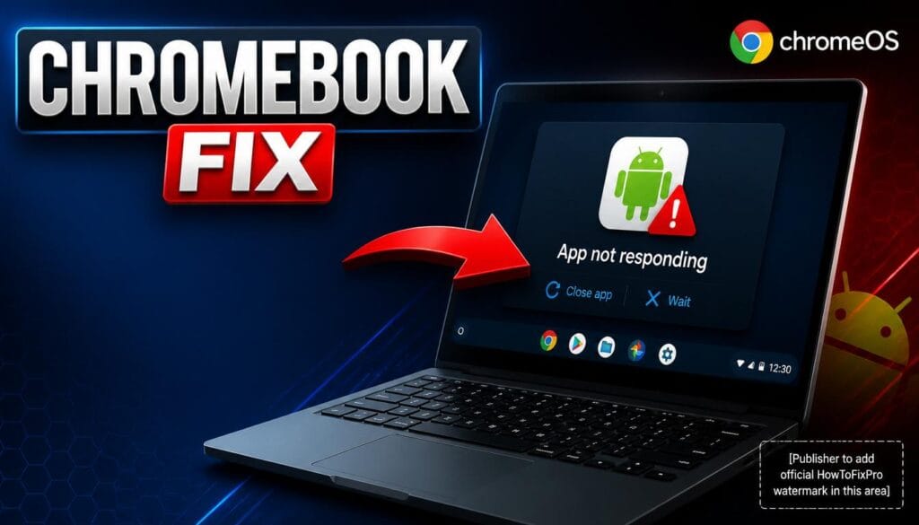 android apps not opening on chromebook arcvm displayed on laptop with error message