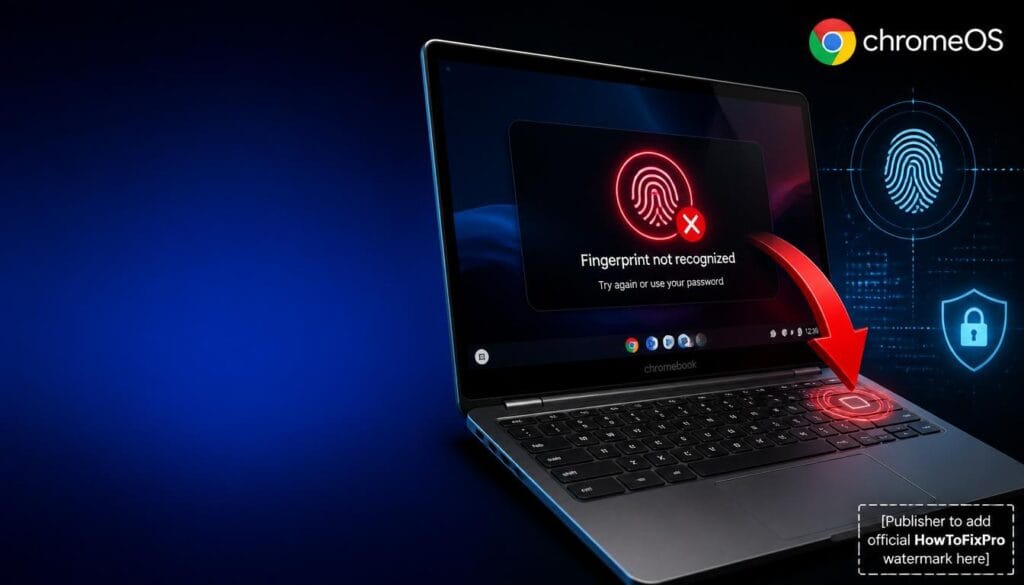 chromebook fingerprint sensor not working