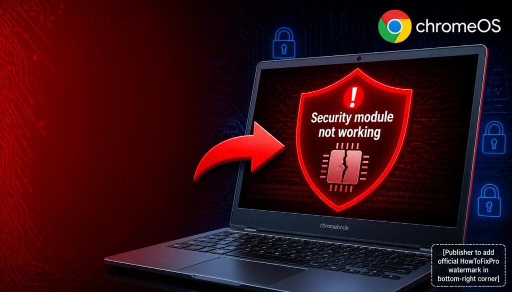 chromebook security chip not working
