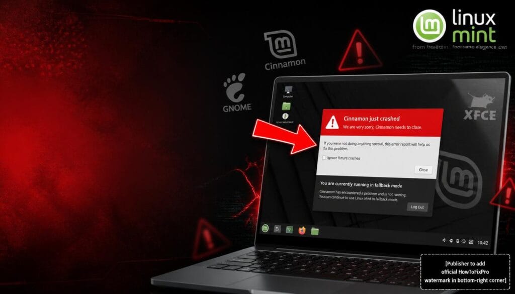cinnamon crash linux mint