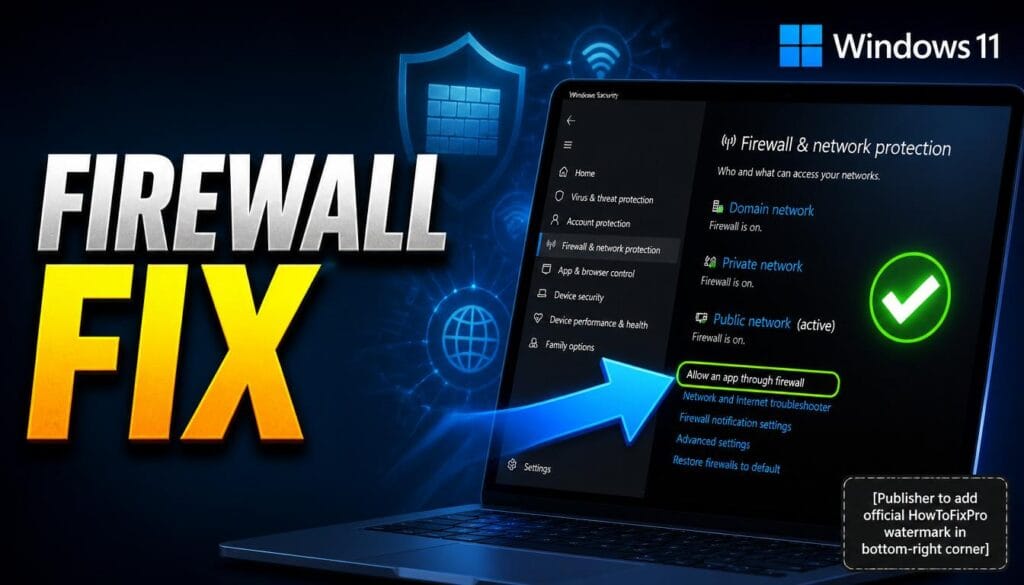 how to add firewall exception windows 11