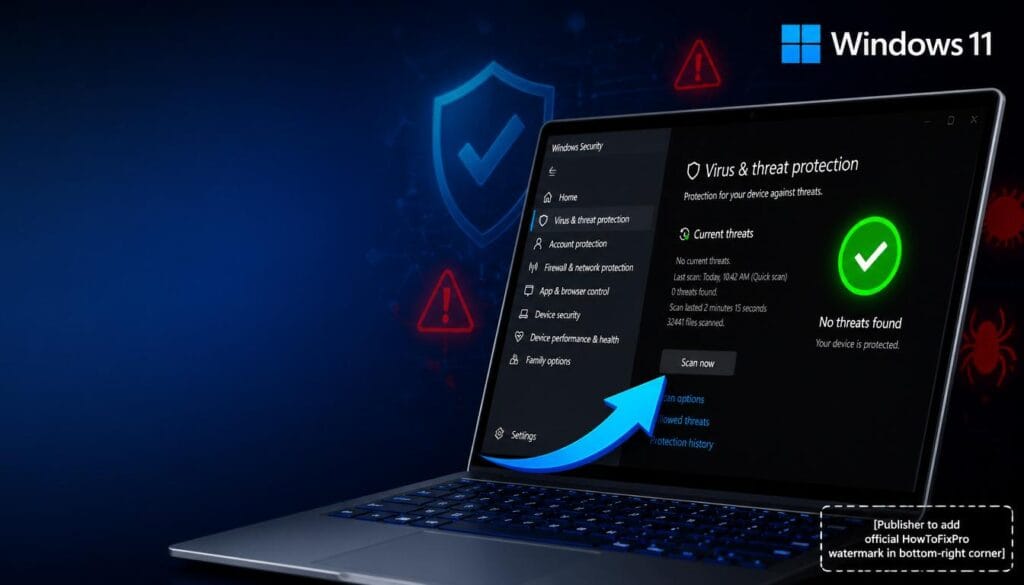 how to scan malware windows 11