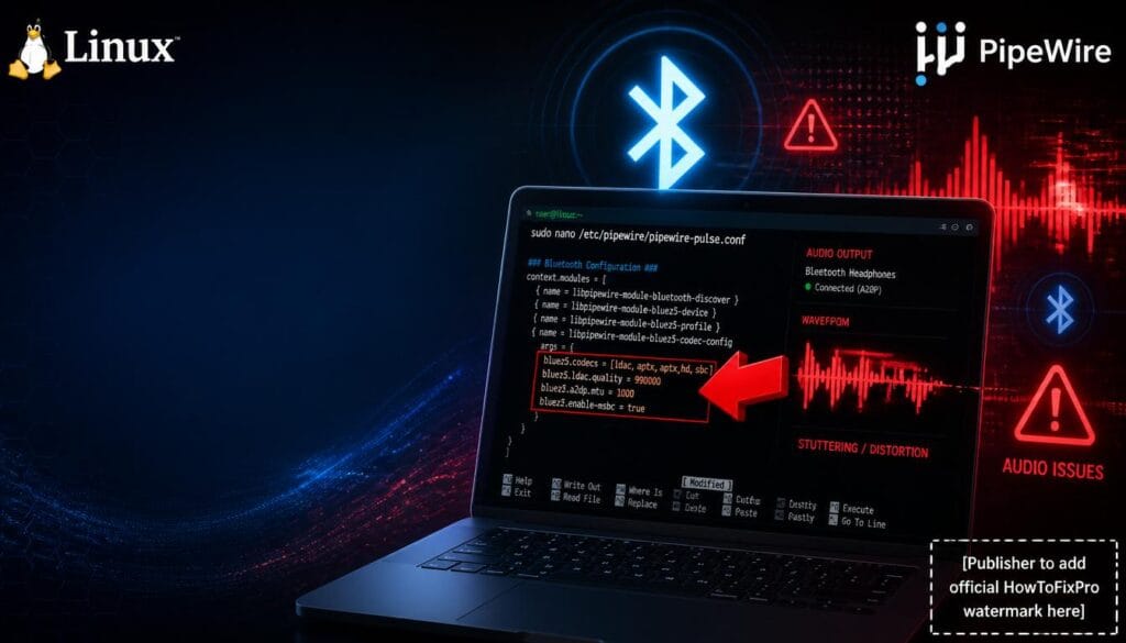 linux bluetooth audio stuttering fix