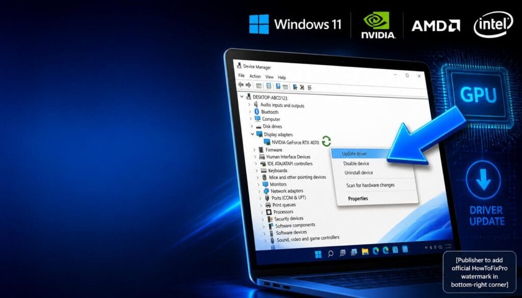 update graphics driver windows 11