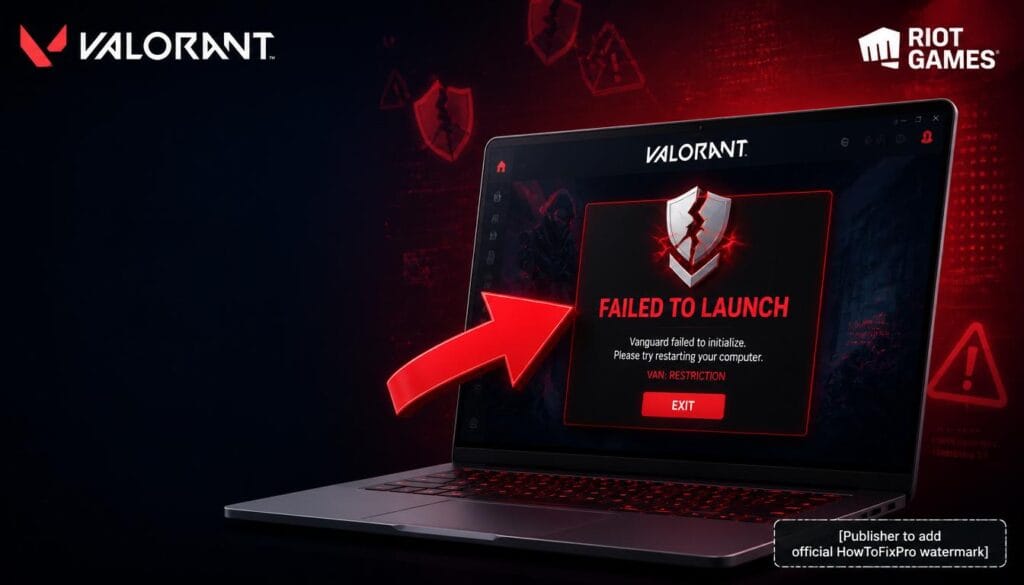 valorant not launching