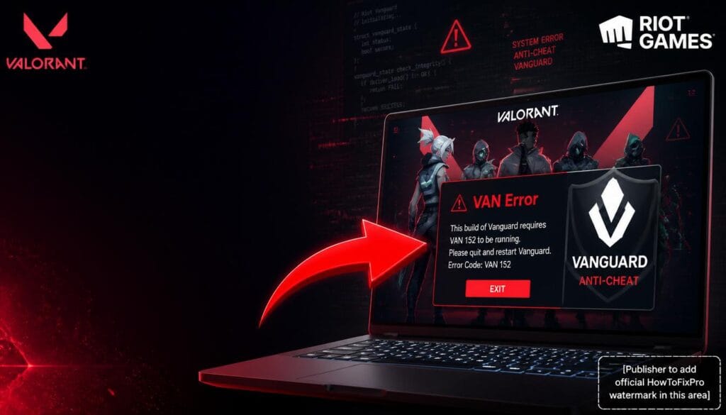 valorant van error codes