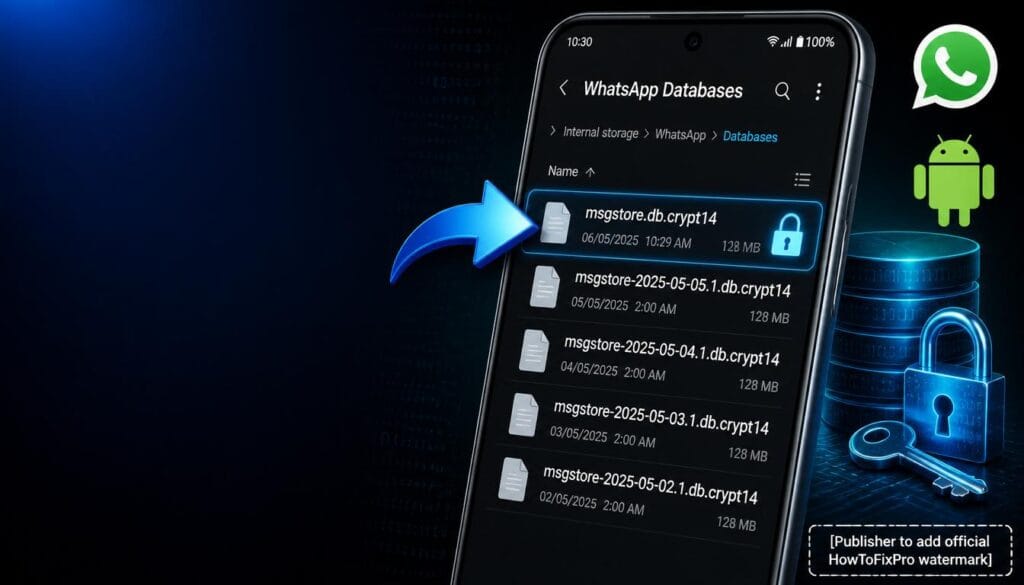 whatsapp msgstore db crypt14 explained