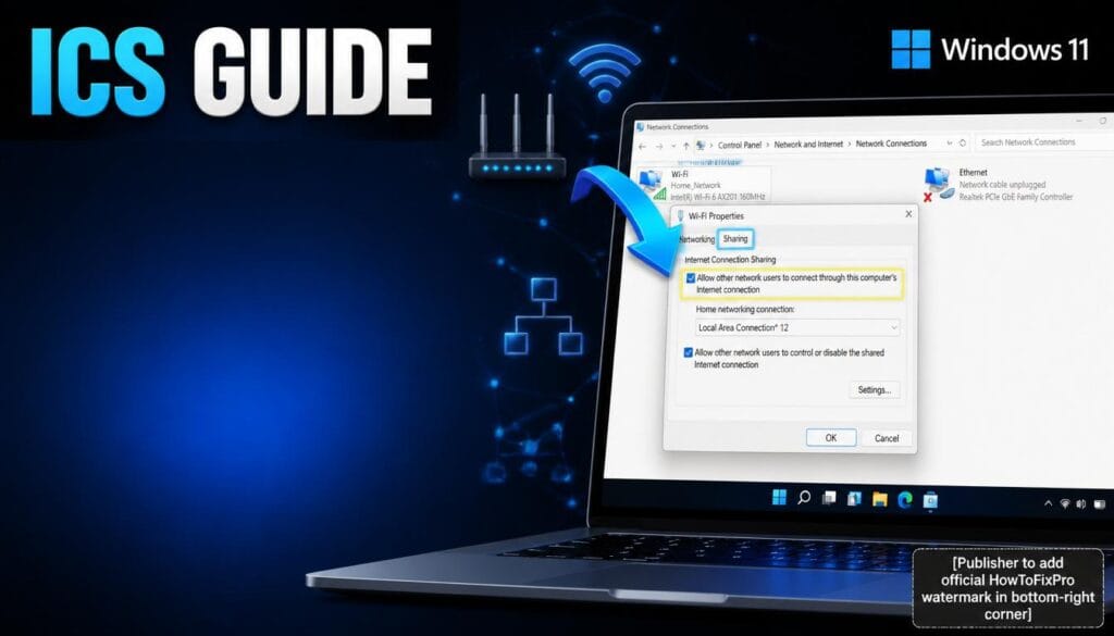 windows 11 ics internet connection sharing guide